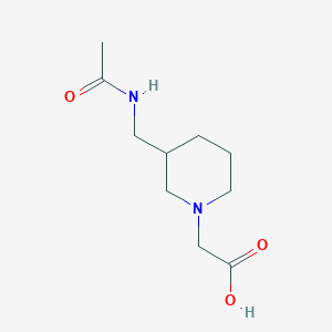 [3-(Acetylamino-methyl)-piperidin-1-yl]-acetic acid