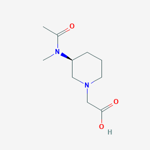 [(S)-3-(Acetyl-methyl-amino)-piperidin-1-yl]-acetic acid