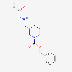 3-[(Carboxymethyl-amino)-methyl]-piperidine-1-carboxylic acid benzyl ester