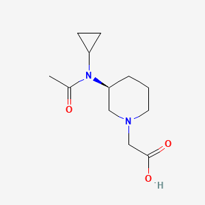 [(S)-3-(Acetyl-cyclopropyl-amino)-piperidin-1-yl]-acetic acid