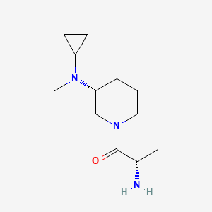 (S)-2-Amino-1-[(R)-3-(cyclopropyl-methyl-amino)-piperidin-1-yl]-propan-1-one