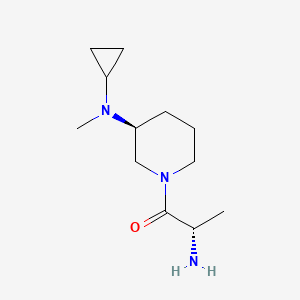 (S)-2-Amino-1-[(S)-3-(cyclopropyl-methyl-amino)-piperidin-1-yl]-propan-1-one