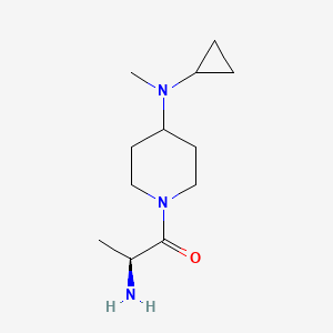 (S)-2-Amino-1-[4-(cyclopropyl-methyl-amino)-piperidin-1-yl]-propan-1-one