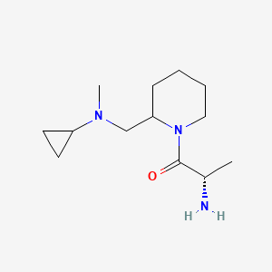 (S)-2-Amino-1-{2-[(cyclopropyl-methyl-amino)-methyl]-piperidin-1-yl}-propan-1-one