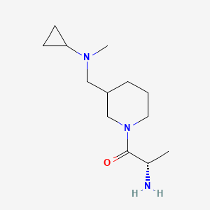 (S)-2-Amino-1-{3-[(cyclopropyl-methyl-amino)-methyl]-piperidin-1-yl}-propan-1-one