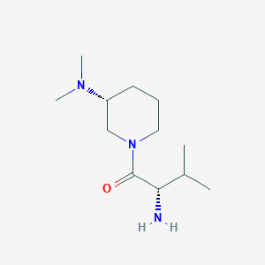 (S)-2-Amino-1-((R)-3-dimethylamino-piperidin-1-yl)-3-methyl-butan-1-one