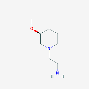 (S)-2-(3-Methoxypiperidin-1-yl)ethanamine