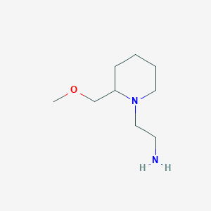 2-(2-Methoxymethyl-piperidin-1-yl)-ethylamine