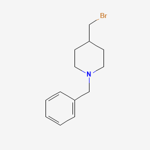 molecular formula C13H18BrN B7919628 1-Benzyl-4-(bromomethyl)piperidine 