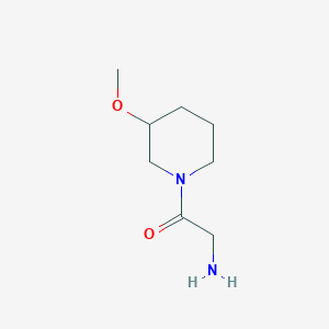 2-Amino-1-(3-methoxypiperidin-1-yl)ethanone