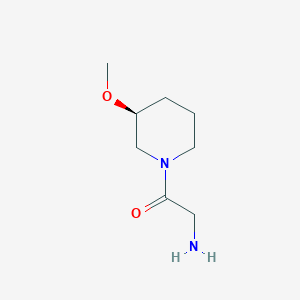 2-Amino-1-((S)-3-methoxy-piperidin-1-yl)-ethanone