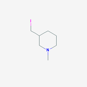 3-Iodomethyl-1-methyl-piperidine