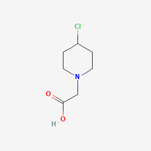 molecular formula C7H12ClNO2 B7919741 (4-Chloro-piperidin-1-yl)-acetic acid 