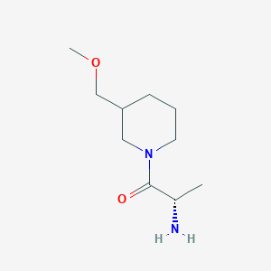 (S)-2-Amino-1-(3-methoxymethyl-piperidin-1-yl)-propan-1-one