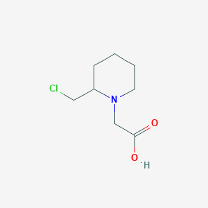 (2-Chloromethyl-piperidin-1-yl)-acetic acid