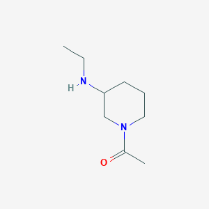 1-(3-Ethylamino-piperidin-1-yl)-ethanone