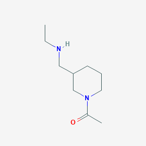 1-(3-Ethylaminomethyl-piperidin-1-yl)-ethanone