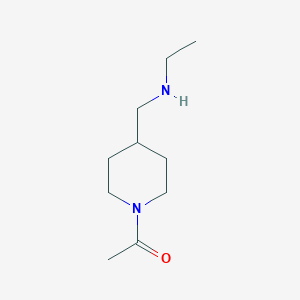 1-(4-Ethylaminomethyl-piperidin-1-yl)-ethanone