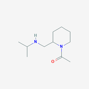 1-[2-(Isopropylamino-methyl)-piperidin-1-yl]-ethanone