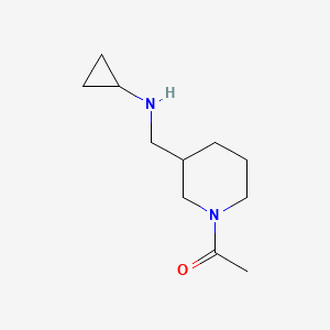 1-(3-Cyclopropylaminomethyl-piperidin-1-yl)-ethanone