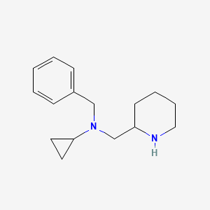 molecular formula C16H24N2 B7919885 Benzyl-cyclopropyl-piperidin-2-ylmethyl-amine 