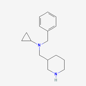 Benzyl-cyclopropyl-piperidin-3-ylmethyl-amine