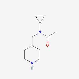 N-Cyclopropyl-N-piperidin-4-ylmethyl-acetamide