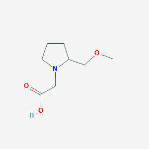 (2-Methoxymethyl-pyrrolidin-1-yl)-acetic acid