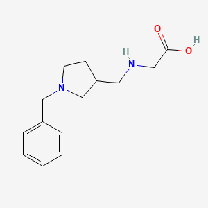 [(1-Benzyl-pyrrolidin-3-ylmethyl)-amino]-acetic acid