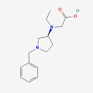 [((S)-1-Benzyl-pyrrolidin-3-yl)-ethyl-amino]-acetic acid