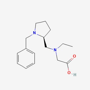 [((S)-1-Benzyl-pyrrolidin-2-ylmethyl)-ethyl-amino]-acetic acid