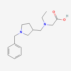 [(1-Benzyl-pyrrolidin-3-ylmethyl)-ethyl-amino]-acetic acid