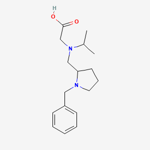 [(1-Benzyl-pyrrolidin-2-ylmethyl)-isopropyl-amino]-acetic acid