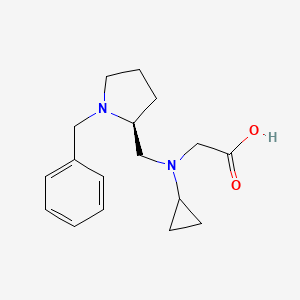 [((S)-1-Benzyl-pyrrolidin-2-ylmethyl)-cyclopropyl-amino]-acetic acid