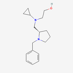 2-[((S)-1-Benzyl-pyrrolidin-2-ylmethyl)-cyclopropyl-amino]-ethanol