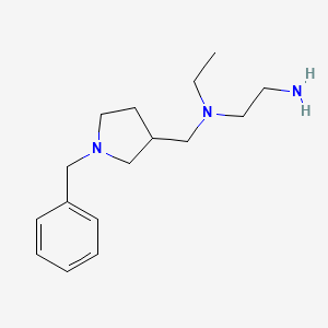 N1-((1-Benzylpyrrolidin-3-yl)methyl)-N1-ethylethane-1,2-diamine