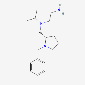 (S)-N1-((1-Benzylpyrrolidin-2-yl)methyl)-N1-isopropylethane-1,2-diamine