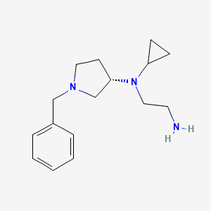 (S)-N1-(1-Benzylpyrrolidin-3-yl)-N1-cyclopropylethane-1,2-diamine