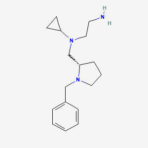 (S)-N1-((1-Benzylpyrrolidin-2-yl)methyl)-N1-cyclopropylethane-1,2-diamine