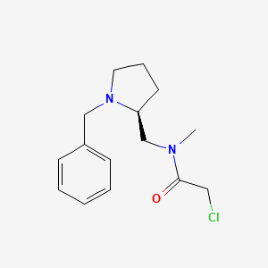 N-((S)-1-Benzyl-pyrrolidin-2-ylmethyl)-2-chloro-N-methyl-acetamide