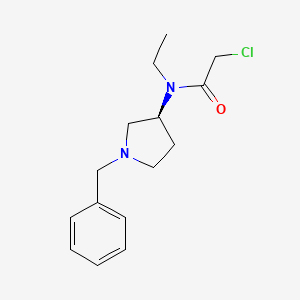 N-((S)-1-Benzyl-pyrrolidin-3-yl)-2-chloro-N-ethyl-acetamide