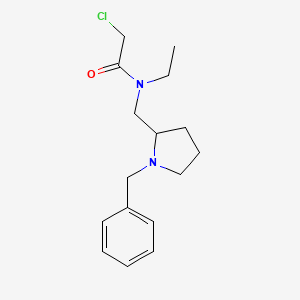 N-(1-Benzyl-pyrrolidin-2-ylmethyl)-2-chloro-N-ethyl-acetamide