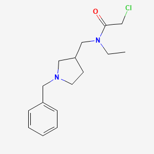 N-(1-Benzyl-pyrrolidin-3-ylmethyl)-2-chloro-N-ethyl-acetamide