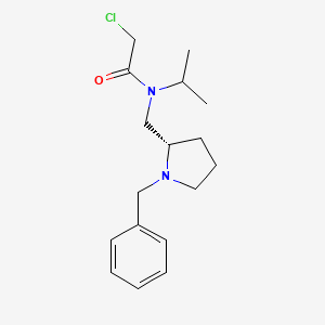 N-((S)-1-Benzyl-pyrrolidin-2-ylmethyl)-2-chloro-N-isopropyl-acetamide