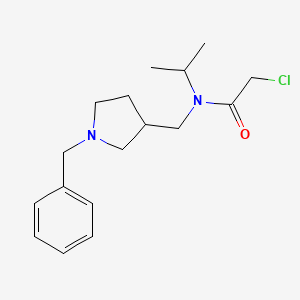 N-(1-Benzyl-pyrrolidin-3-ylmethyl)-2-chloro-N-isopropyl-acetamide