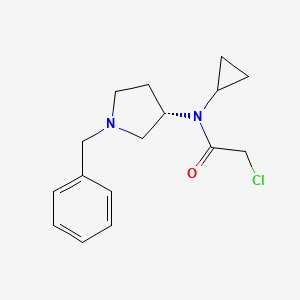 N-((S)-1-Benzyl-pyrrolidin-3-yl)-2-chloro-N-cyclopropyl-acetamide