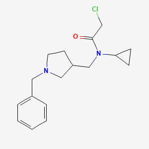 N-(1-Benzyl-pyrrolidin-3-ylmethyl)-2-chloro-N-cyclopropyl-acetamide