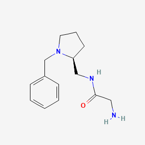 2-Amino-N-((S)-1-benzyl-pyrrolidin-2-ylmethyl)-acetamide