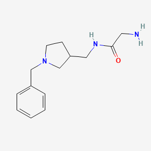 2-Amino-N-(1-benzyl-pyrrolidin-3-ylmethyl)-acetamide