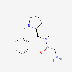 2-Amino-N-((S)-1-benzyl-pyrrolidin-2-ylmethyl)-N-methyl-acetamide